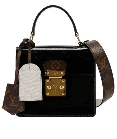 Spring Street NM, &pound;895, Handbags, Black/Brown, Leather, Front view